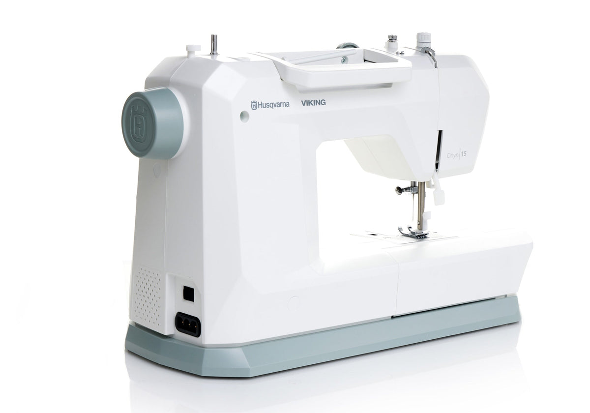 Husqvarna Viking Onyx 15 mechanische Nähmaschine Gebrauchtmodell
