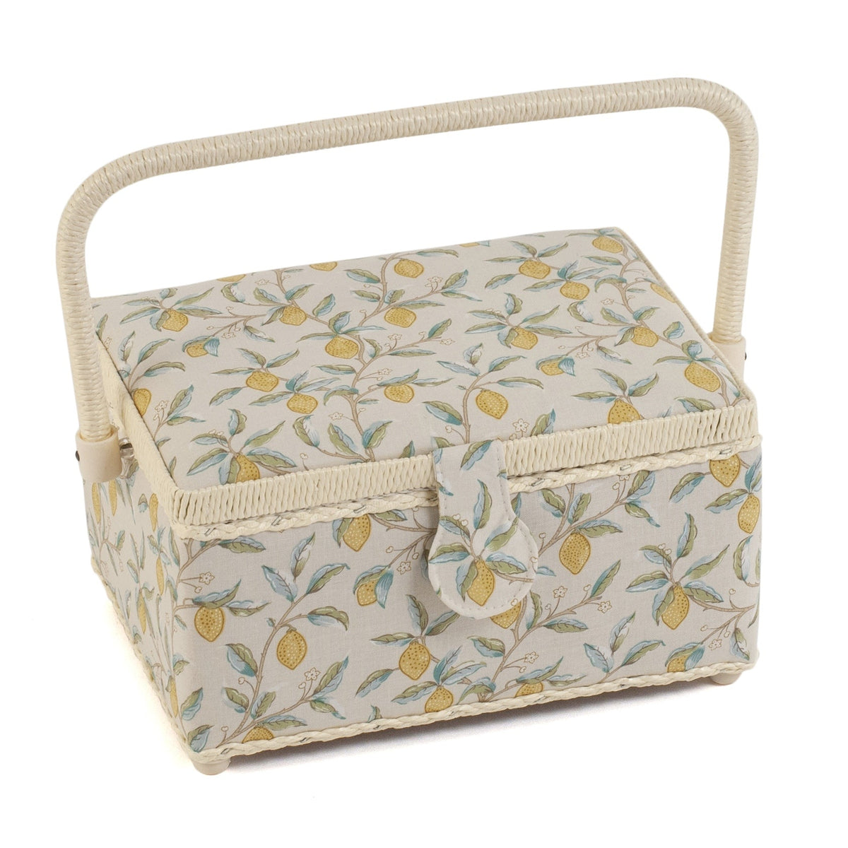 Nähkorb von Hobby Gift Zitrone (M / 178 x 245 x 145 mm)