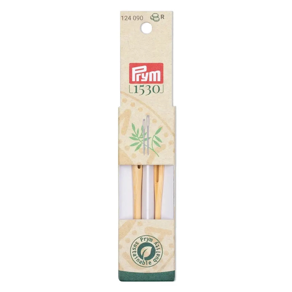 Prym Wollnadeln (Bambus/ Ø 3 x 80 x 6 mm/ Ø 3,75 x 90 x 6,5 mm)