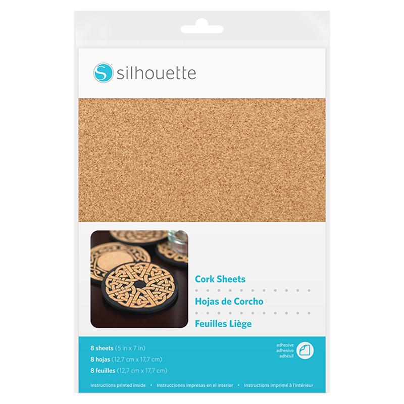 Silhouette Korkplatten 8 Blatt (17,7 x 12,7 cm)