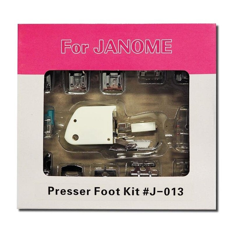 Füßchenset für Janome Obertransport (13 tlg.)