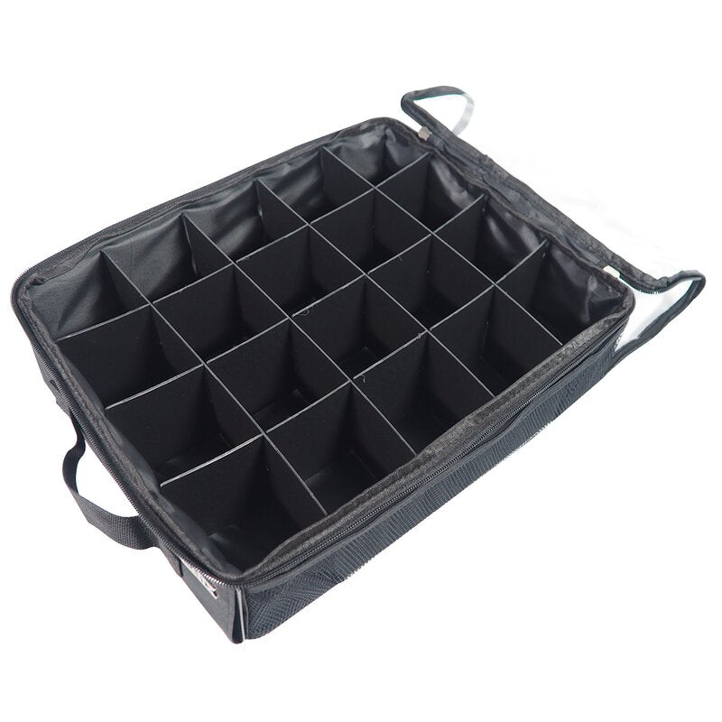 Phönix Garntasche für 20 Overlock Konen (36 x 29 x 10 cm/ schwarz)