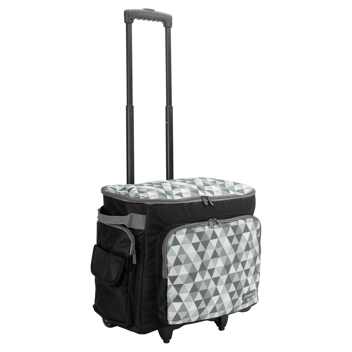 Semplix Nähmaschinentrolley Diamond Crystal (stein/grau)