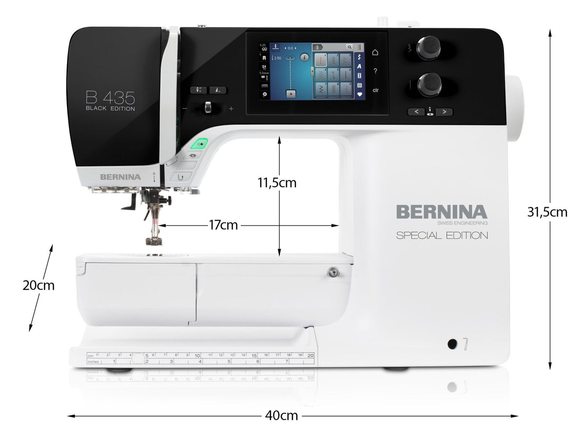 Bernina 435 Black Edition Computer Nähmaschine