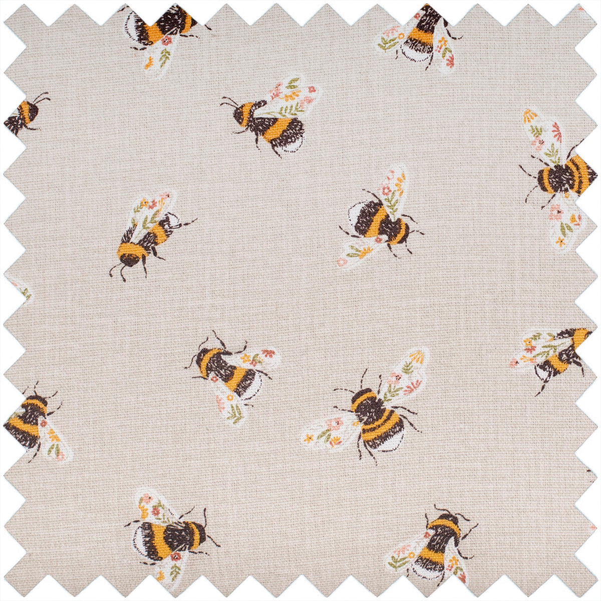 Nähkorb von Hobby Gift Sewing-Bienen (bestickt / M / 26 x 19 x 14,5 cm)