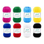 Gündl Cotton Quick Strick- und Häkelgarn (unifarben / 50 g / 125 m)