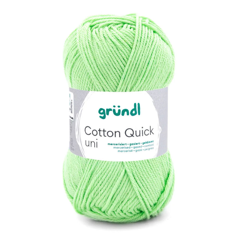 Gündl Cotton Quick Strick- und Häkelgarn (unifarben / 50 g / 125 m)