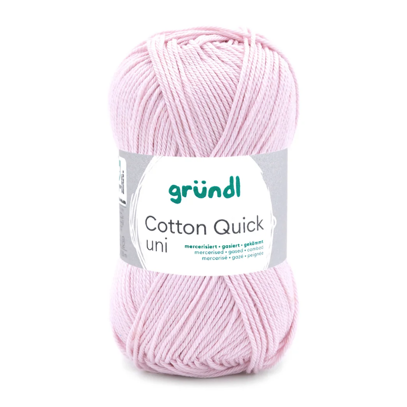 Gündl Cotton Quick Strick- und Häkelgarn (unifarben / 50 g / 125 m)