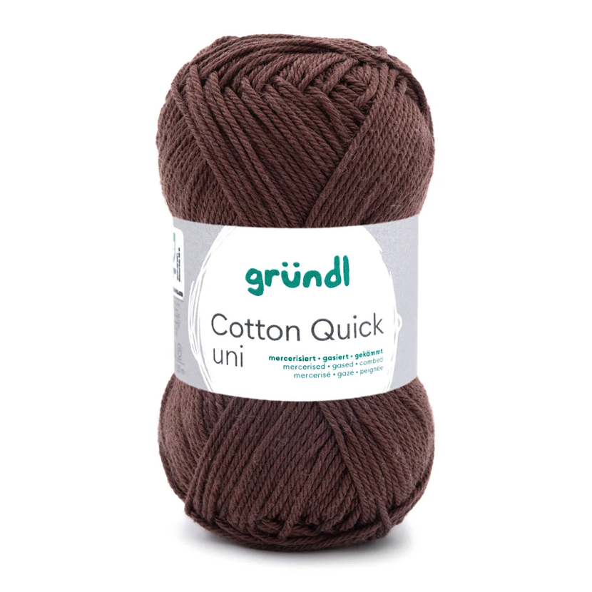 Gündl Cotton Quick Strick- und Häkelgarn (unifarben / 50 g / 125 m)
