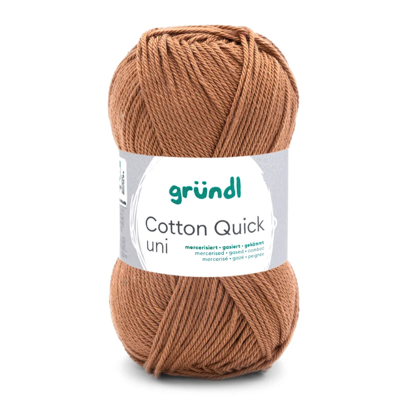 Gündl Cotton Quick Strick- und Häkelgarn (unifarben / 50 g / 125 m)