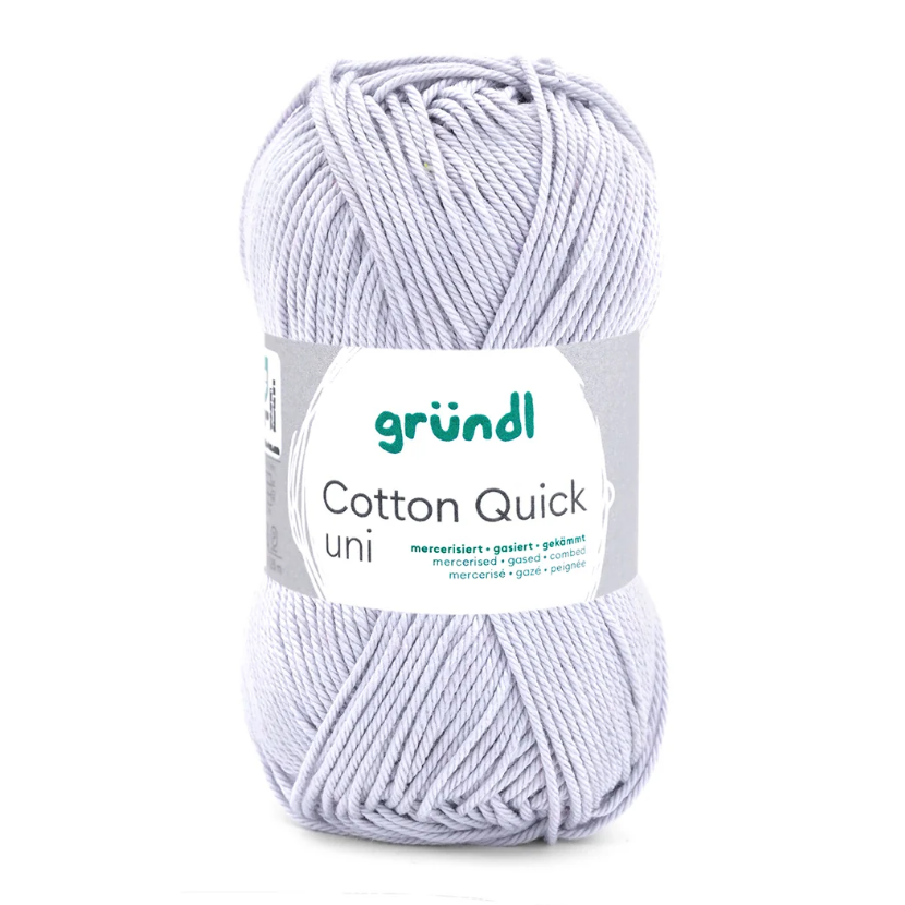Gündl Cotton Quick Strick- und Häkelgarn (unifarben / 50 g / 125 m)