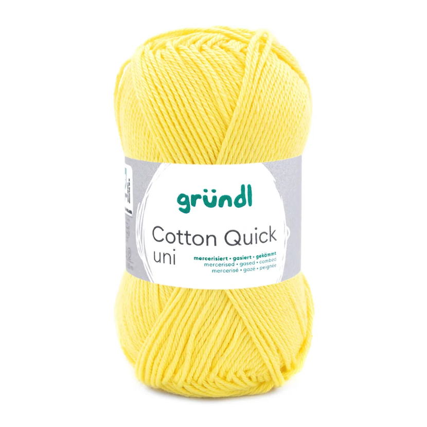 Gündl Cotton Quick Strick- und Häkelgarn (unifarben / 50 g / 125 m)
