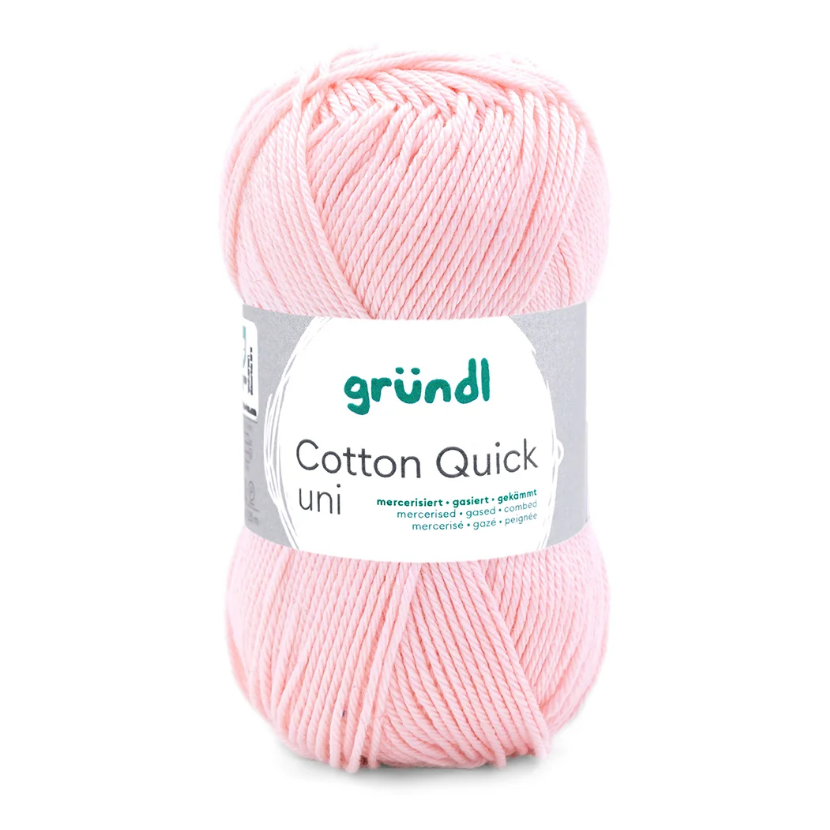 Gündl Cotton Quick Strick- und Häkelgarn (unifarben / 50 g / 125 m)