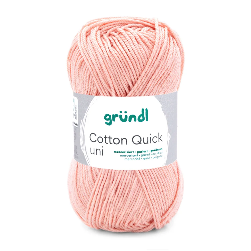 Gündl Cotton Quick Strick- und Häkelgarn (unifarben / 50 g / 125 m)