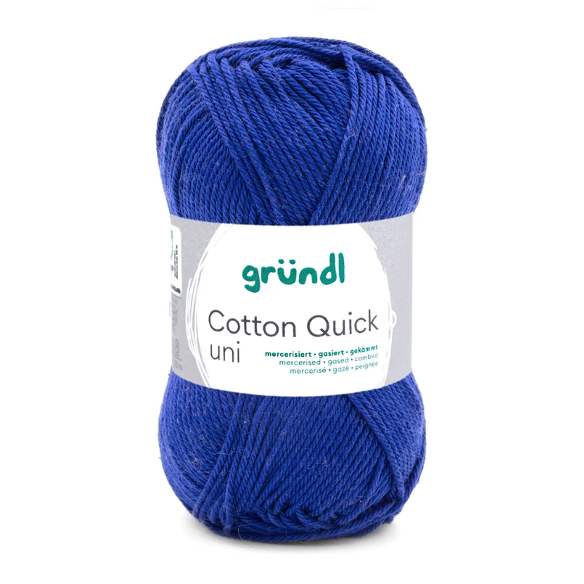 Gündl Cotton Quick Strick- und Häkelgarn (unifarben / 50 g / 125 m)