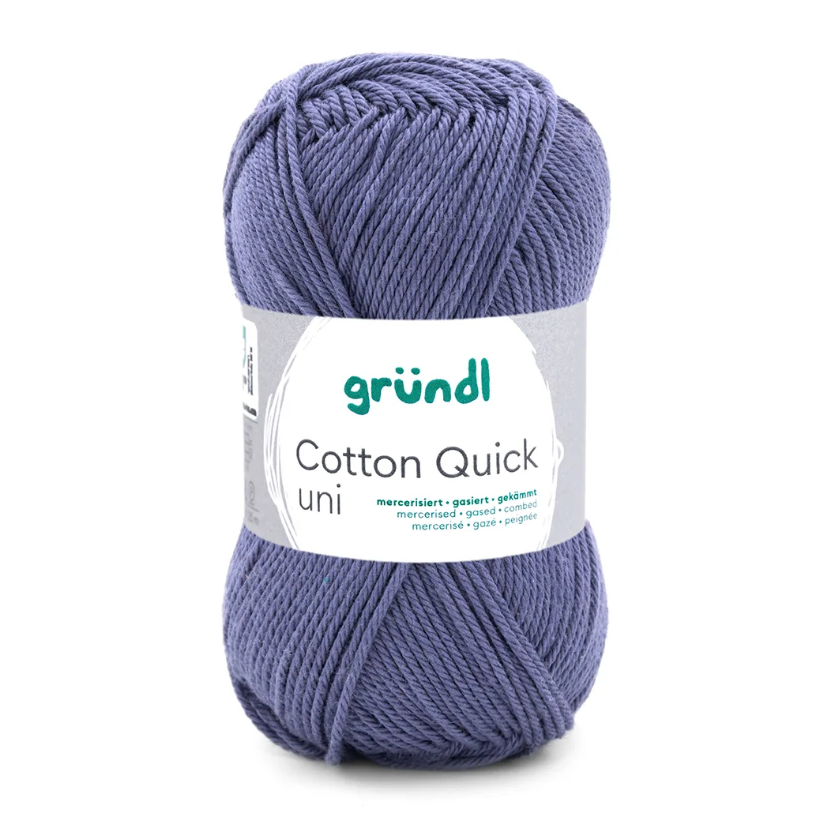 Gündl Cotton Quick Strick- und Häkelgarn (unifarben / 50 g / 125 m)