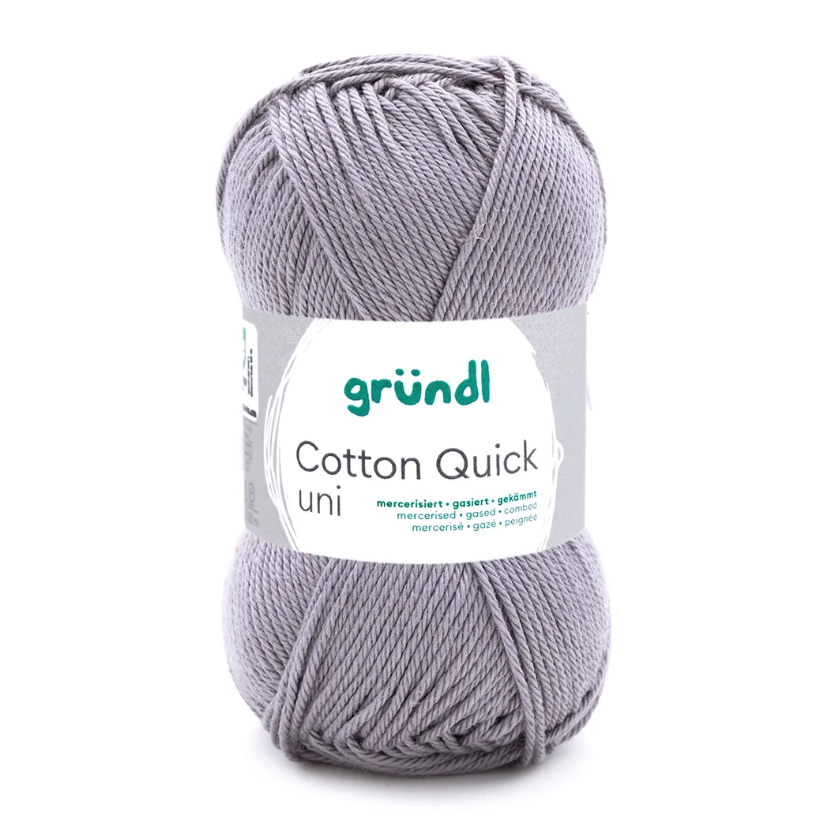 Gündl Cotton Quick Strick- und Häkelgarn (unifarben / 50 g / 125 m)