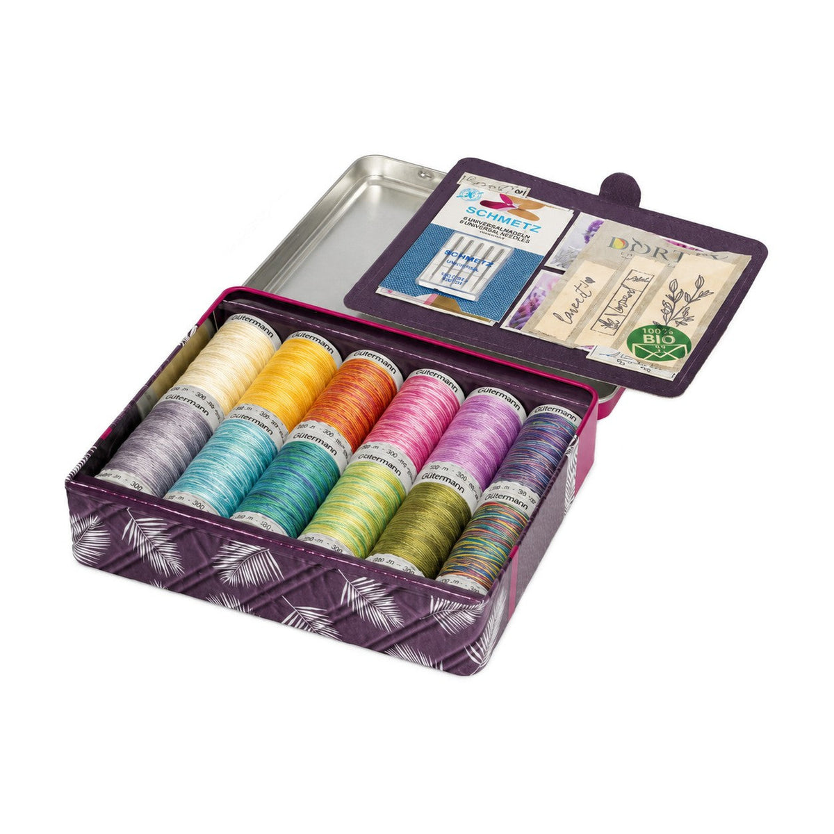 Gütermann Cotton 30-Box (12 Spulen / 300 m)