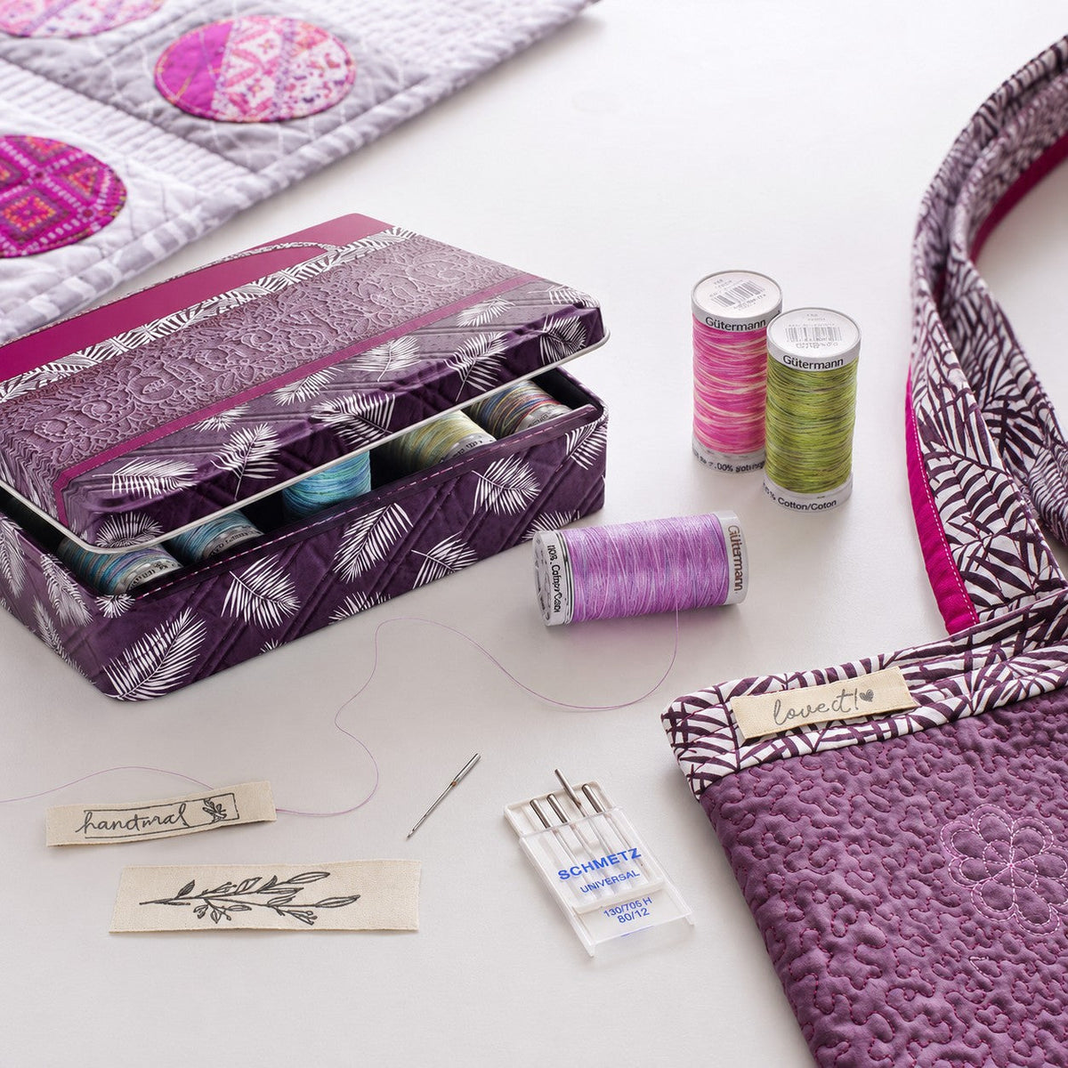 Gütermann Cotton 30-Box (12 Spulen / 300 m)