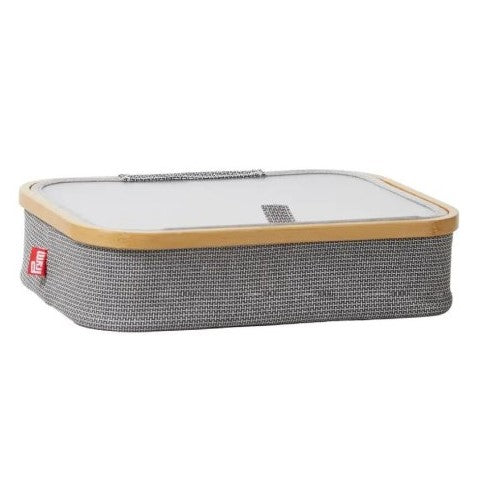 Prym Box Canvas & Bamboo (anthrazit)
