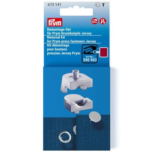 Prym Demontage-Set für Druckknöpfe Jersey (8 mm / 10 mm / 12 mm)