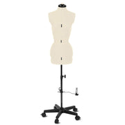 Schneiderpuppe Supa Fit "S" mit Rollen gebraucht (verstellbar / beige)