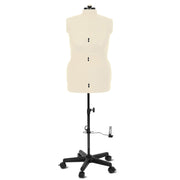 Schneiderpuppe Supa Fit "L" mit Rollen gebraucht (verstellbar / beige)