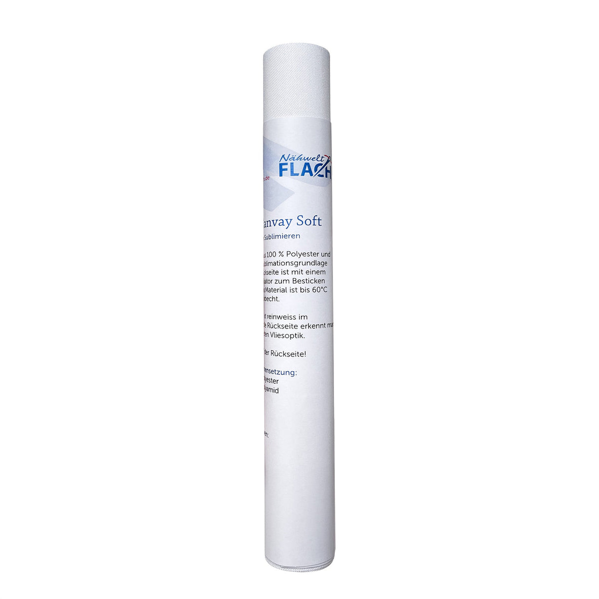 Gunold Canvay Polyesterstoff weiß (25 x 75 cm)