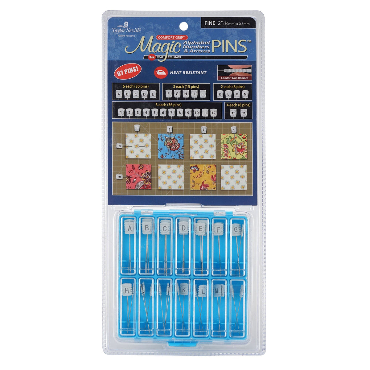 Taylor Seville Magic Pins Alphabet (Zahlen, Nummern, Pfeile)