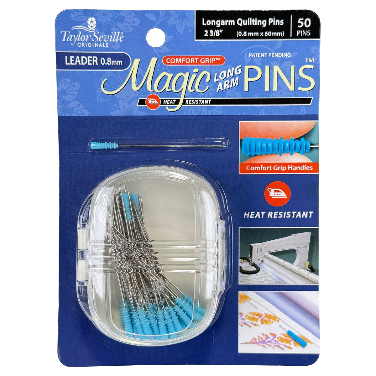 Taylor Seville Magic Pins Longarm - Langarmstecknadeln (50er Pack)