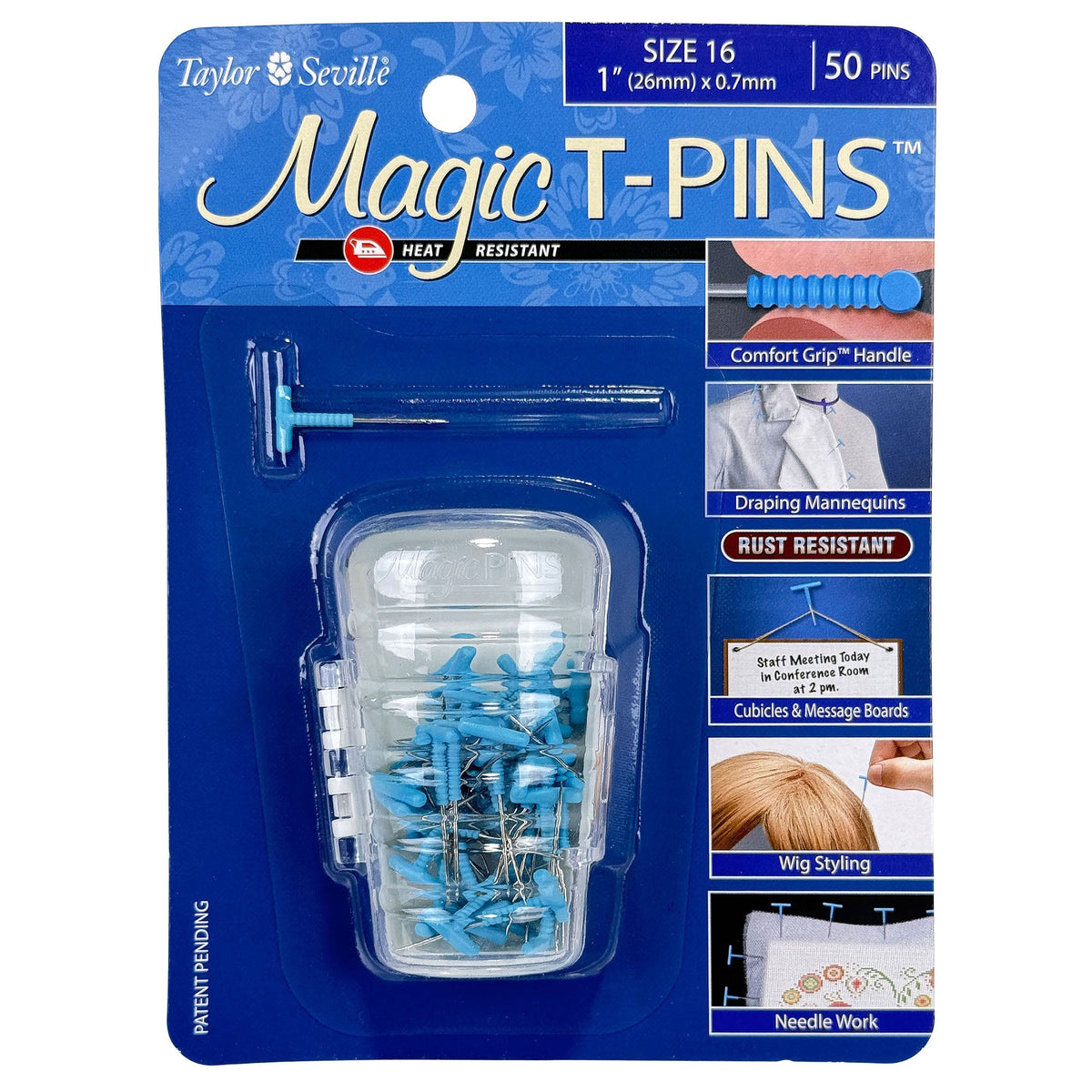 Taylor Seville Magic T-Pins G. 16 (26 x 0,7 mm)