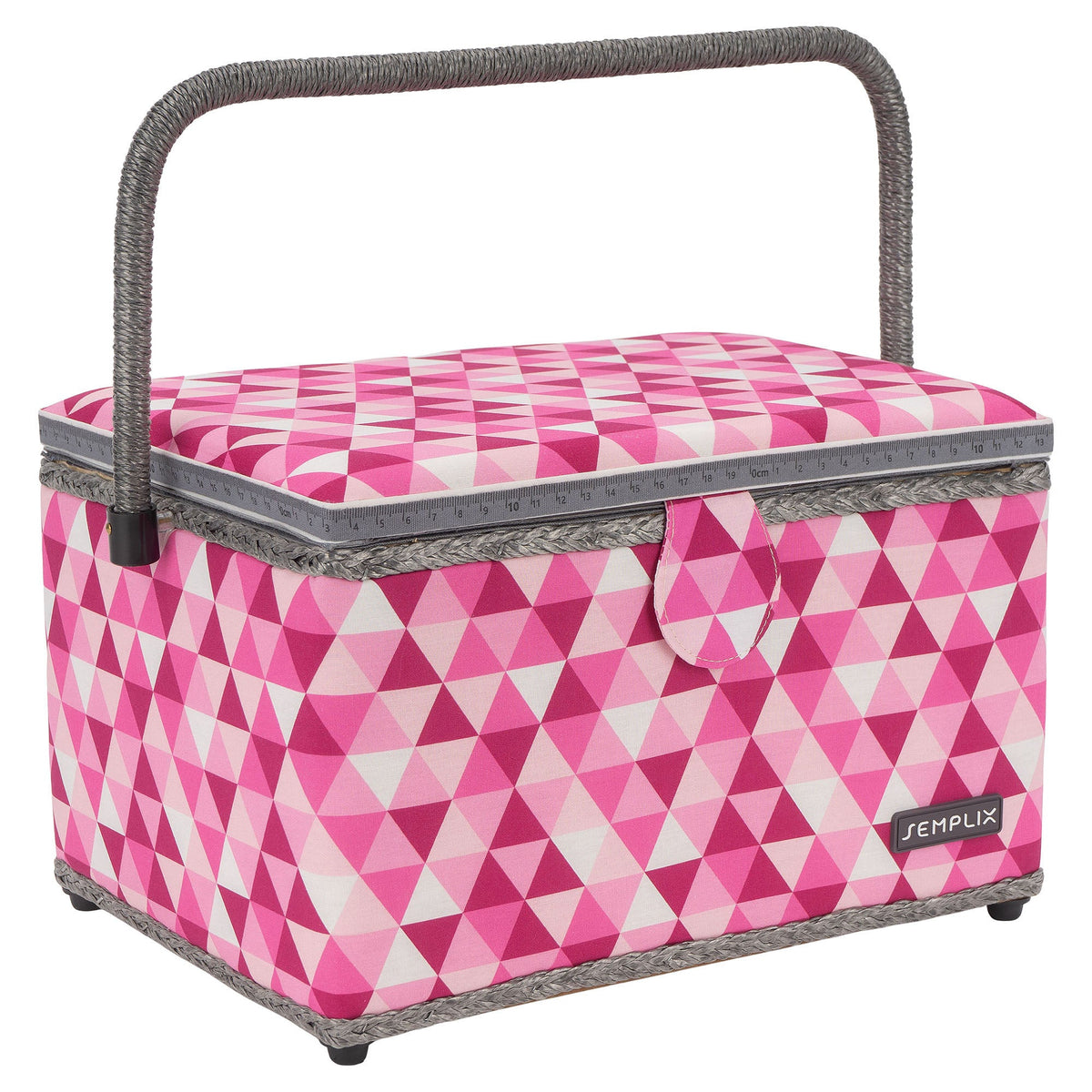 Semplix Nähkorb Diamond (beere/rosa)