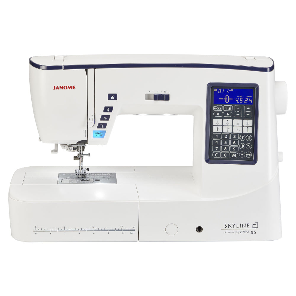 Janome Skyline S6 AE - Näh- und Quiltmaschine (Anniversary Edition)