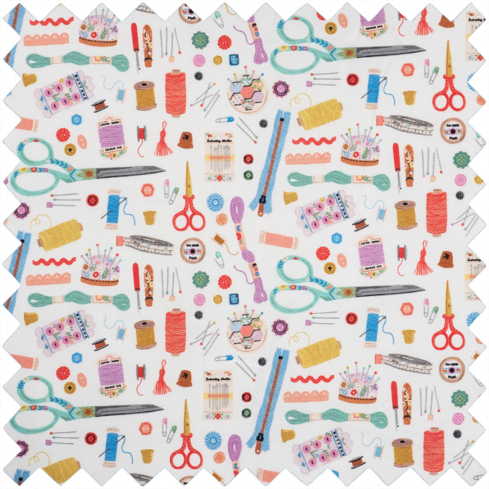 Nähkorb von Hobby Gift Nähzubehör (M / L 18,5 x T 25,5 x H 14,5 cm)