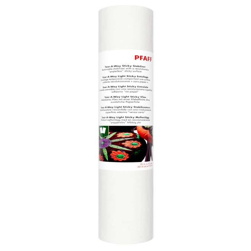 Pfaff Tear-A-Way Sticky (30,4 x 914 cm / abreißbares Stickvlies)