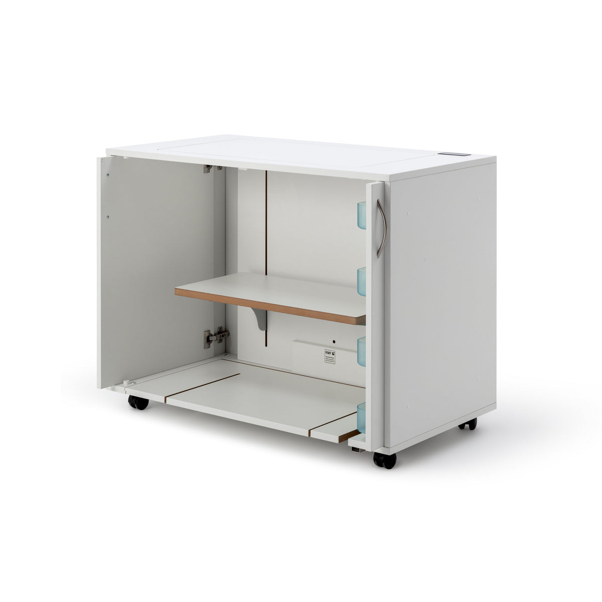 BASE sew inner Nähmöbel mit 2 Einschiebetüren 37.22 und elektronischem Lift