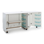 BASE sew folder-Up Nähmöbel mit Klapp-Platte 37.44-R und elektronischem Lift