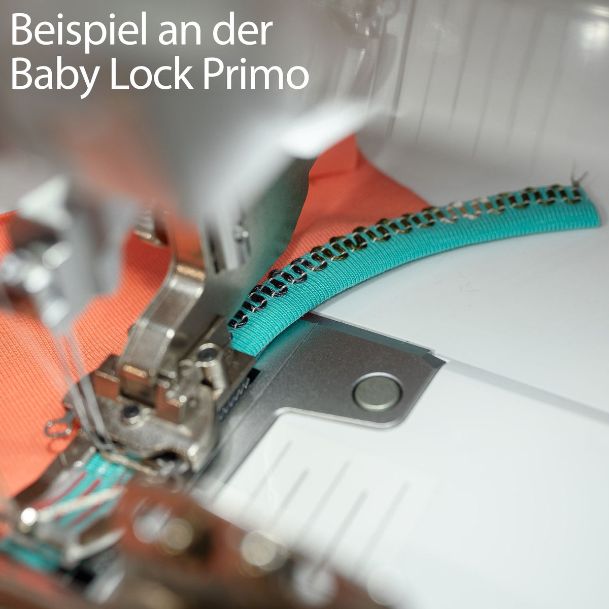 Bandführung - Bandeinfasser für Baby Lock (12/40 mm / mit Rechen)