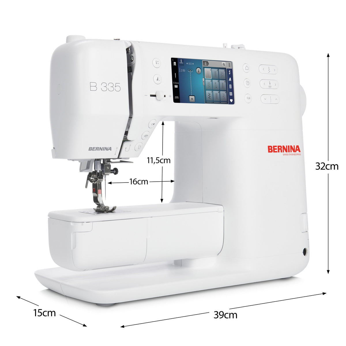 Bernina 335 Computer Nähmaschine NEUE 3er Serie (2025)