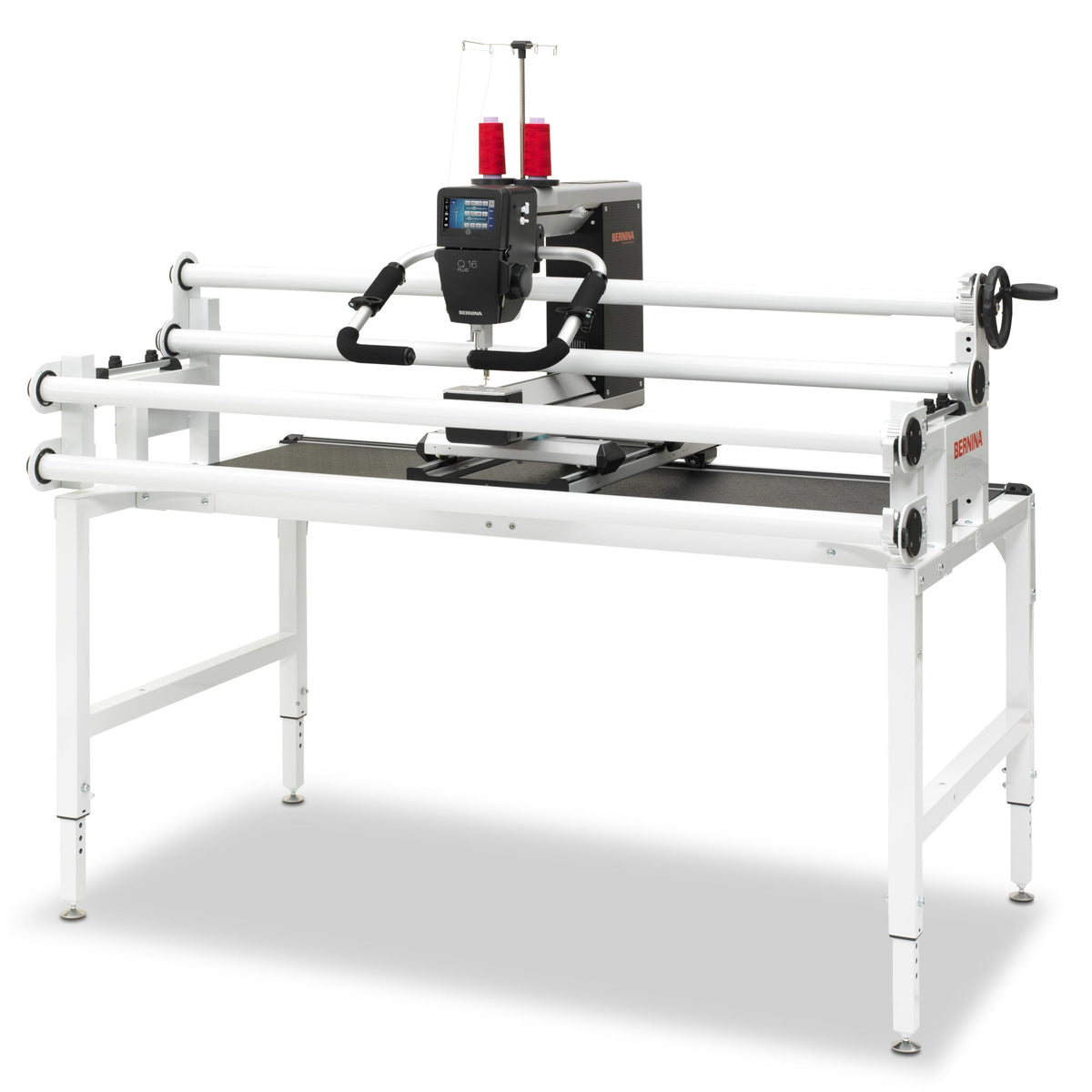Bernina Q 20 Langarm Quiltmaschine mit 5-Fuß Studio Quiltrahmen