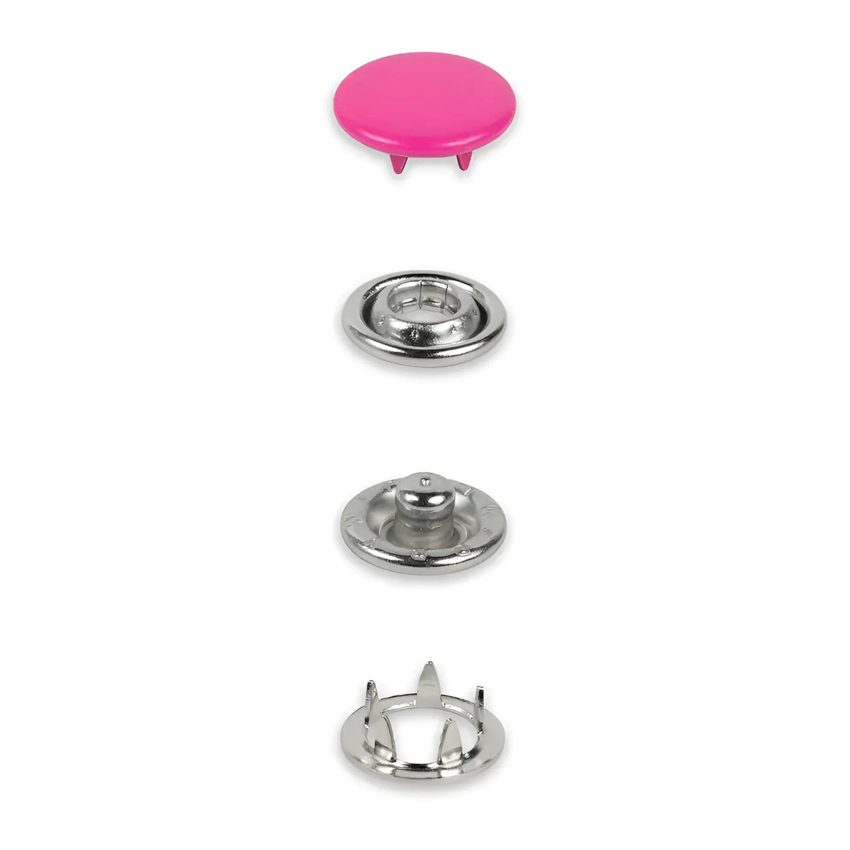 Prym Druckknöpfe Jersey (12 mm/ pink/ 20 St.)