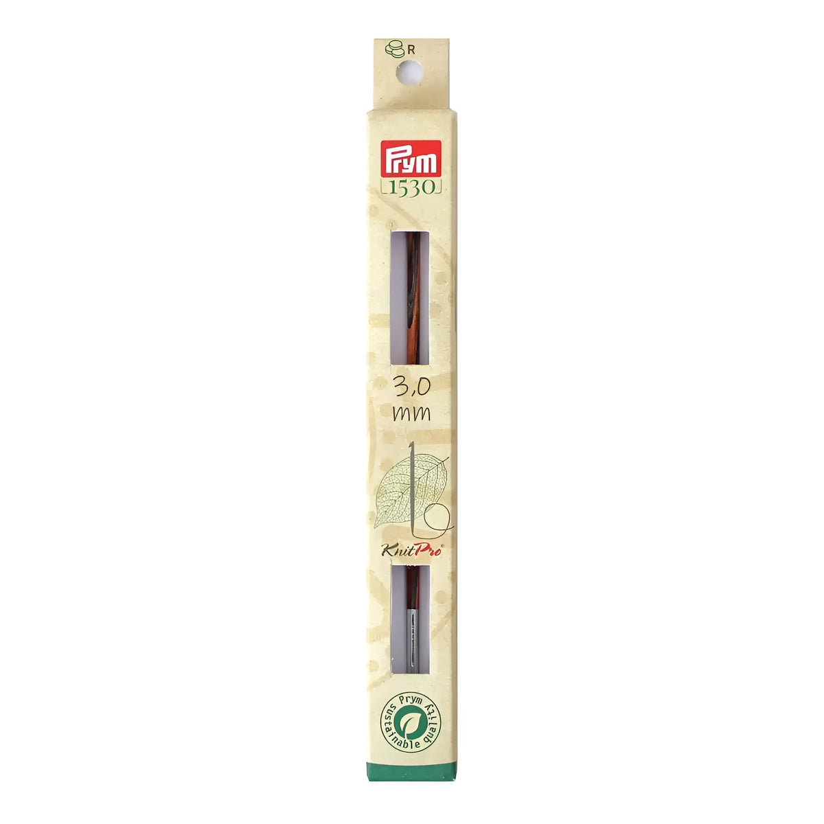 Prym Tunesische Häkelnadelspitze Natural (Stärke 3,0 mm)