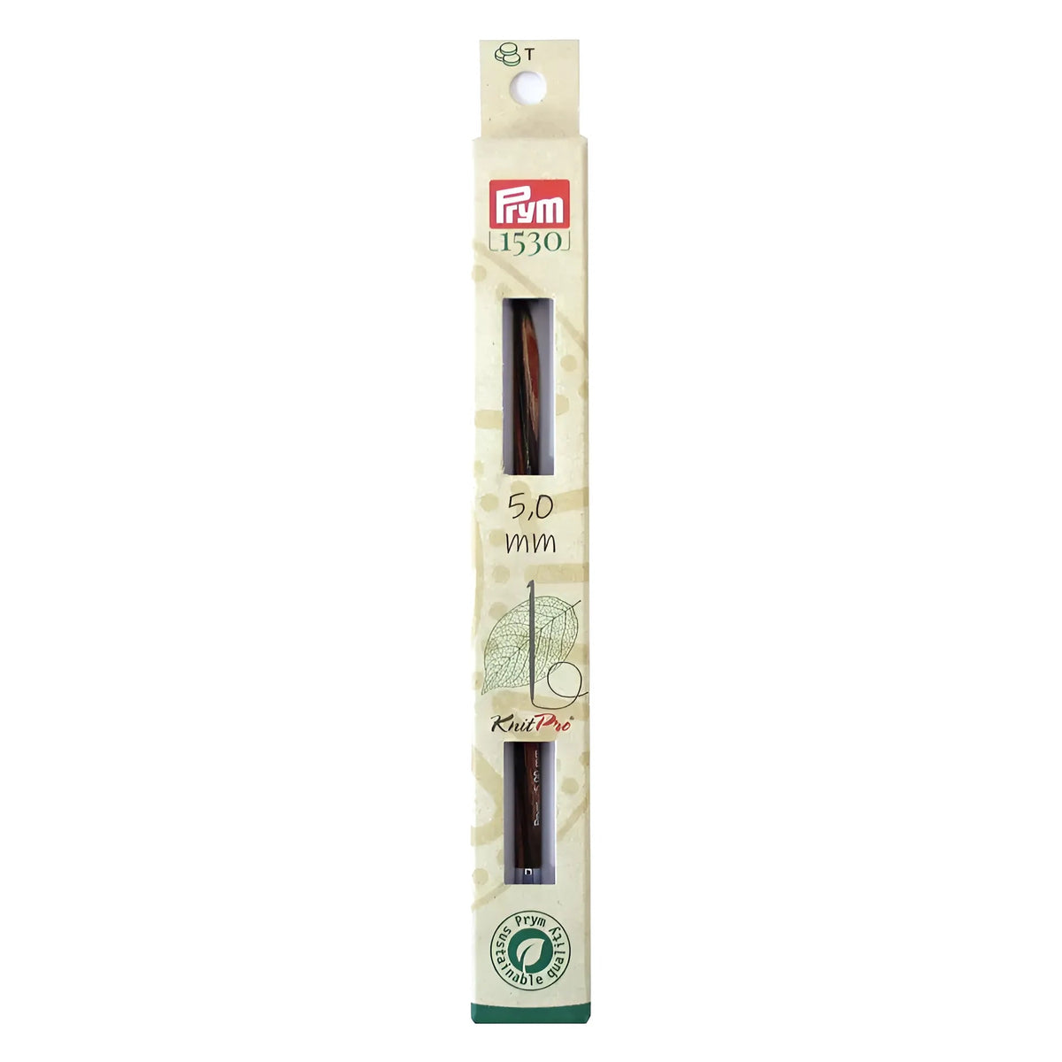 Prym Tunesische Häkelnadelspitze Natural (Stärke 5,0 mm)