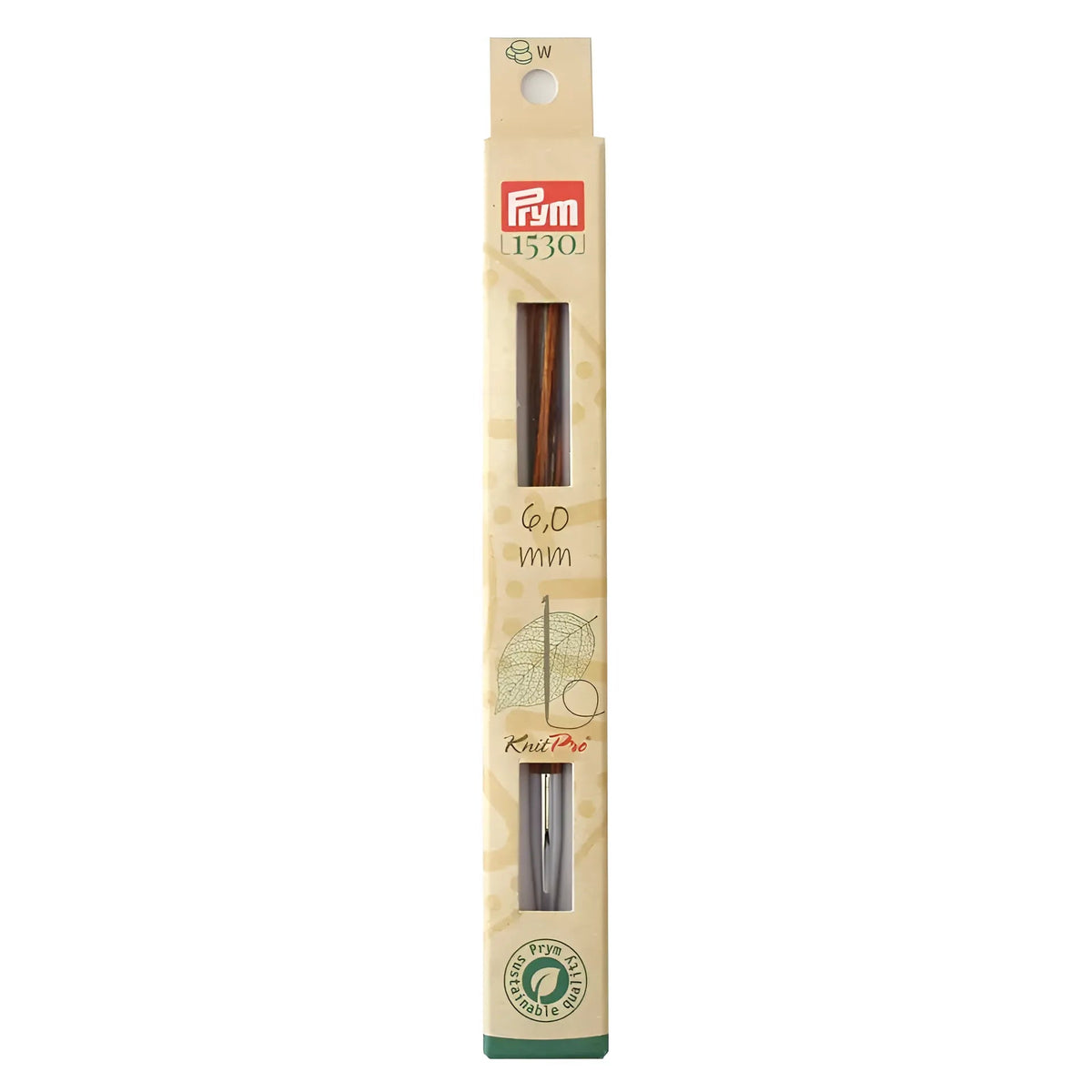 Prym Tunesische Häkelnadelspitze Natural (Stärke 6,0 mm)