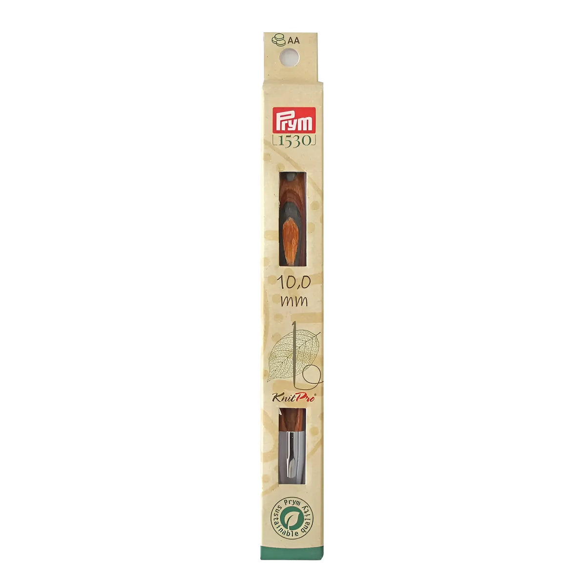 Prym Tunesische Häkelnadelspitze Natural (Stärke 10,0 mm)