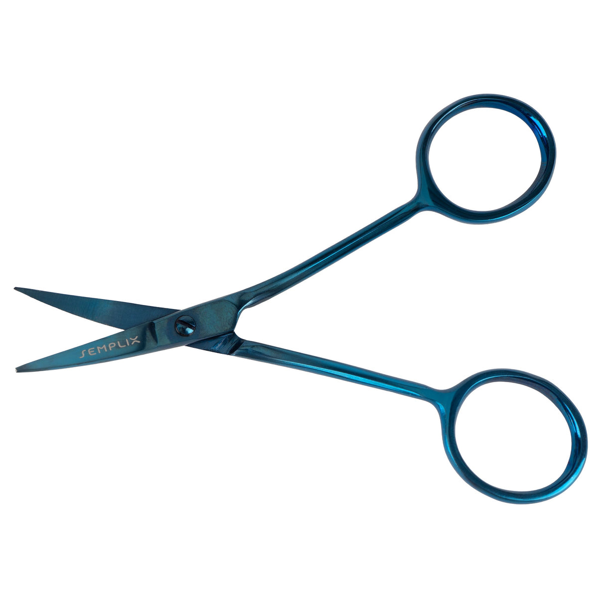 Semplix Präzisionsstickschere 10 cm (blau)