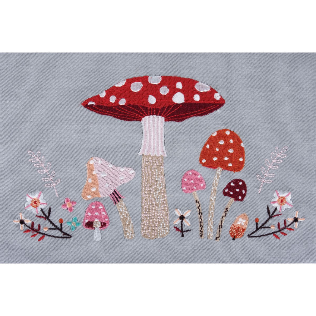 Nähkorb von Hobby Gift Pilze (bestickt / M / 25,5 x 18,5 x 14,5 cm)
