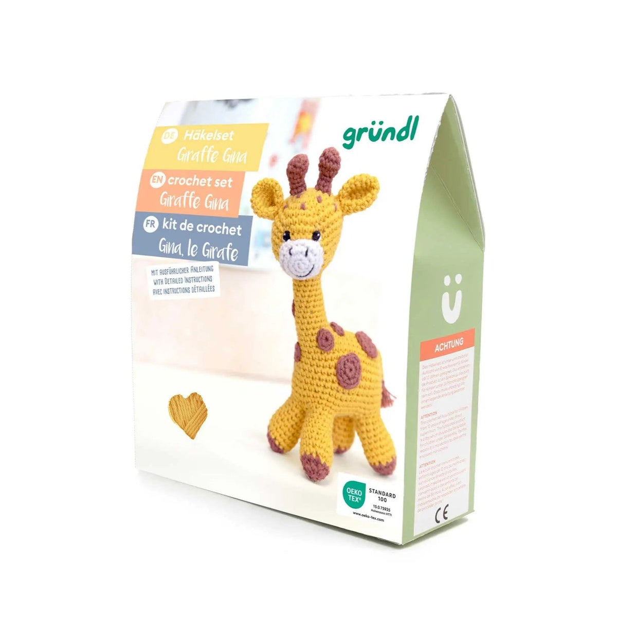 Gründl Giraffe Gina Häkeltier-Box