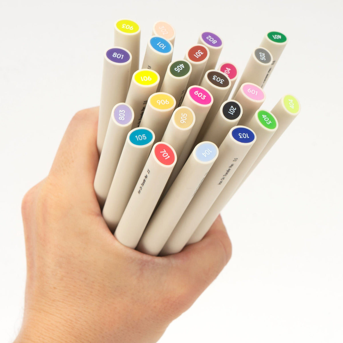 Kearing Transferstift zum Aufbügeln (24 Farben)