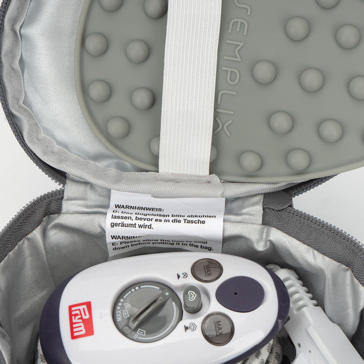 Semplix Soft-Reisebügeleisentasche Diamond petrol